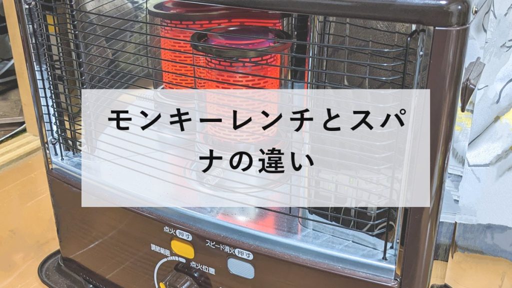 壁に並んだ多数のレンチとスパナ